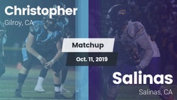 Matchup: Christopher High vs. Salinas  2019