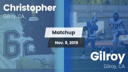 Matchup: Christopher High vs. Gilroy  2019