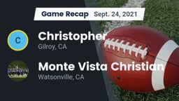 Recap: Christopher  vs. Monte Vista Christian  2021