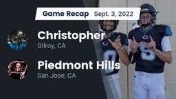 Recap: Christopher  vs. Piedmont Hills  2022