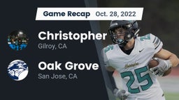 Recap: Christopher  vs. Oak Grove  2022