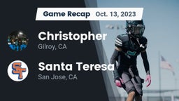 Recap: Christopher  vs. Santa Teresa  2023