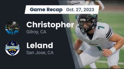 Recap: Christopher  vs. Leland  2023