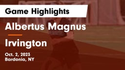 Albertus Magnus  vs Irvington  Game Highlights - Oct. 2, 2023