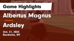 Albertus Magnus  vs Ardsley  Game Highlights - Oct. 21, 2023