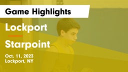 Lockport  vs Starpoint  Game Highlights - Oct. 11, 2023