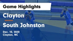 Clayton  vs South Johnston  Game Highlights - Dec. 10, 2020