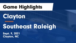 Clayton  vs Southeast Raleigh Game Highlights - Sept. 9, 2021