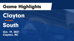 Clayton  vs South Game Highlights - Oct. 19, 2021