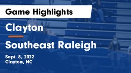 Clayton  vs Southeast Raleigh Game Highlights - Sept. 8, 2022