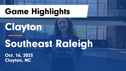 Clayton  vs Southeast Raleigh Game Highlights - Oct. 16, 2023