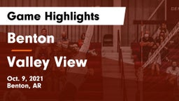 Benton  vs Valley View Game Highlights - Oct. 9, 2021
