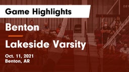 Benton  vs Lakeside Varsity Game Highlights - Oct. 11, 2021