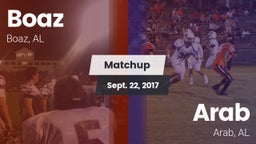Matchup: Boaz  vs. Arab  2017
