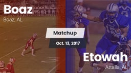 Matchup: Boaz  vs. Etowah  2017