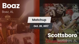 Matchup: Boaz  vs. Scottsboro  2017