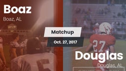 Matchup: Boaz  vs. Douglas  2017