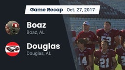 Recap: Boaz  vs. Douglas  2017