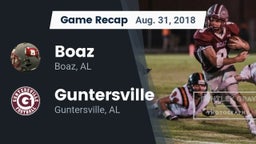 Recap: Boaz  vs. Guntersville  2018