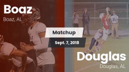 Matchup: Boaz  vs. Douglas  2018