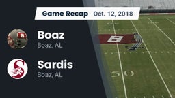Recap: Boaz  vs. Sardis  2018