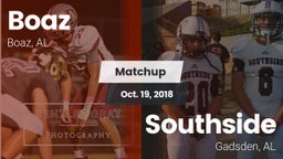 Matchup: Boaz  vs. Southside  2018
