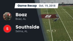 Recap: Boaz  vs. Southside  2018