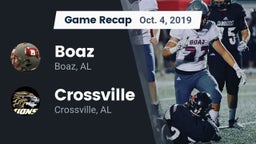 Recap: Boaz  vs. Crossville  2019