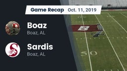 Recap: Boaz  vs. Sardis  2019