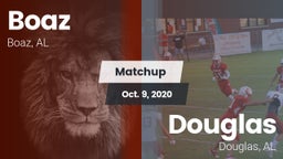 Matchup: Boaz  vs. Douglas  2020