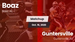 Matchup: Boaz  vs. Guntersville  2020