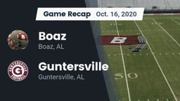 Recap: Boaz  vs. Guntersville  2020