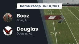Recap: Boaz  vs. Douglas  2021
