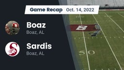 Recap: Boaz  vs. Sardis  2022