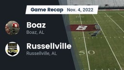 Recap: Boaz  vs. Russellville  2022
