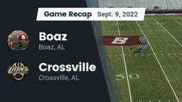 Recap: Boaz  vs. Crossville  2022