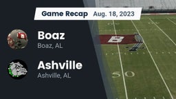 Recap: Boaz  vs. Ashville  2023
