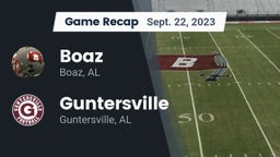Recap: Boaz  vs. Guntersville  2023