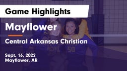 Mayflower  vs Central Arkansas Christian Game Highlights - Sept. 16, 2022