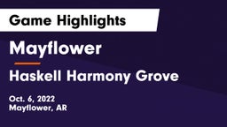 Mayflower  vs Haskell Harmony Grove Game Highlights - Oct. 6, 2022