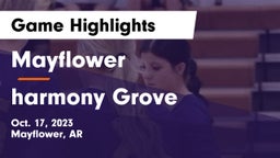 Mayflower  vs harmony Grove Game Highlights - Oct. 17, 2023