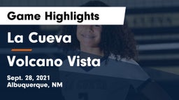 La Cueva  vs Volcano Vista  Game Highlights - Sept. 28, 2021