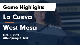 La Cueva  vs West Mesa Game Highlights - Oct. 5, 2021