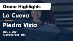 La Cueva  vs Piedra Vista  Game Highlights - Oct. 9, 2021