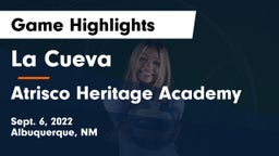 La Cueva  vs Atrisco Heritage Academy Game Highlights - Sept. 6, 2022