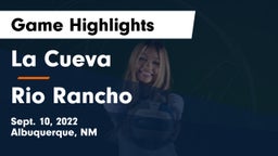 La Cueva  vs Rio Rancho  Game Highlights - Sept. 10, 2022