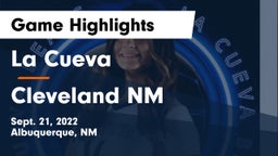 La Cueva  vs Cleveland NM Game Highlights - Sept. 21, 2022