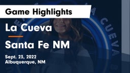 La Cueva  vs Santa Fe NM Game Highlights - Sept. 23, 2022