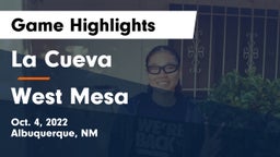 La Cueva  vs West Mesa Game Highlights - Oct. 4, 2022