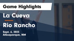 La Cueva  vs Rio Rancho  Game Highlights - Sept. 6, 2023